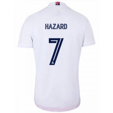 Real Madrid Fotbollströjor Eden Hazard 7 Hemma tröja 2020/21 Kortärmad